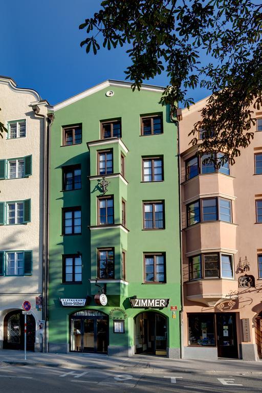 Cityhotel Schwarzer Baer Innsbruck Bagian luar foto